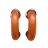 Givenchy редкие витажные серьги кольца с цветным люцитом