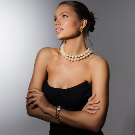 Diane von Furstenberg винтажные часы с браслетом цепью