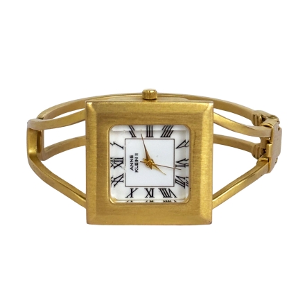 Anne Klein винтажные часы браслет в матовой позолоте
