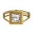 Anne Klein винтажные часы браслет в матовой позолоте