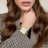 Anne Klein винтажные часы браслет в матовой позолоте