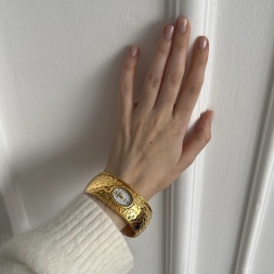 Joan Rivers винтажные часы браслет новые в золотом цвете