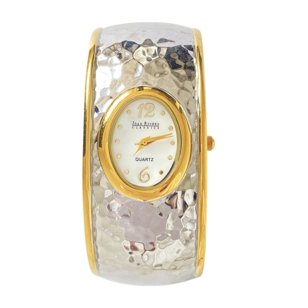 Joan Rivers винтажные часы браслет новые в серебристом цвете