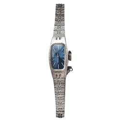 Seiko винтажные наручные часы женские механические серебристые