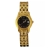 Gucci 5400l винтажные женские часы с черным циферблатом