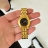 Gucci 5400l винтажные женские часы с черным циферблатом