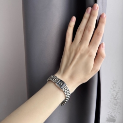 Seiko японские винтажные женские часы с серебристым браслетом